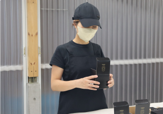 作業に携わるスタッフの服装も徹底